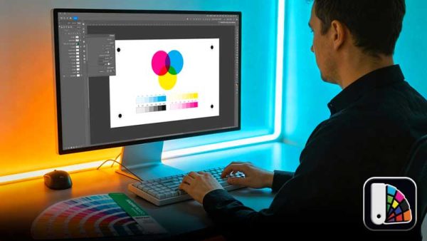 diseñador separando color