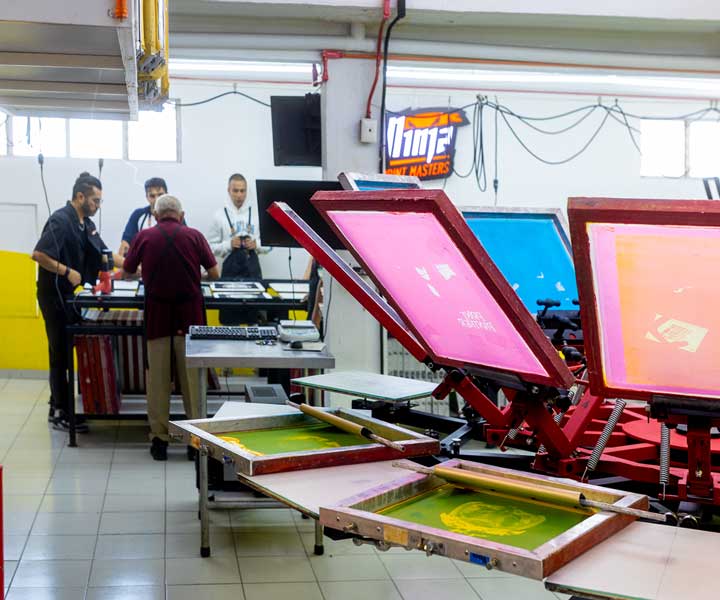 taller de serigrafia en curso de serigrafia presencial